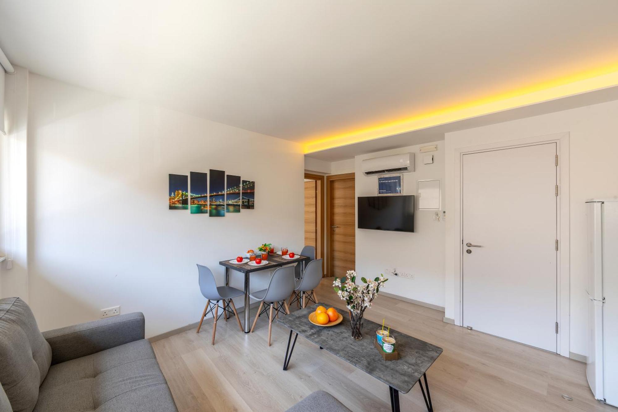 C-Premium Apts 100M From Beach And City Centre Larnaca Exterior foto